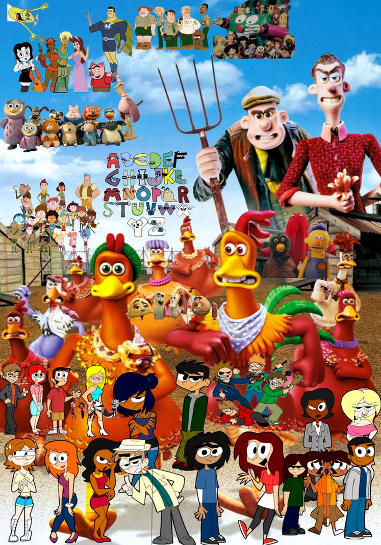Everyone is in Chicken Run by marioboy05 on DeviantArt