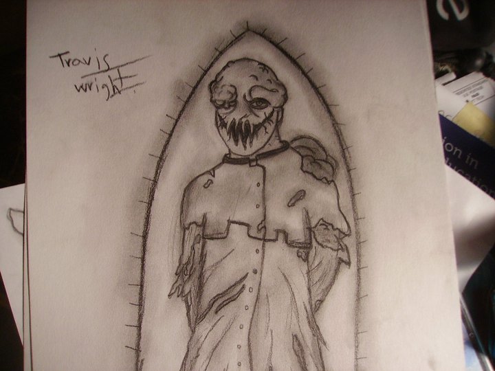 a creepy deformed monster by xRawrplaguex on DeviantArt