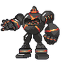 Sprite Edit: Fire/Ghost Golurk