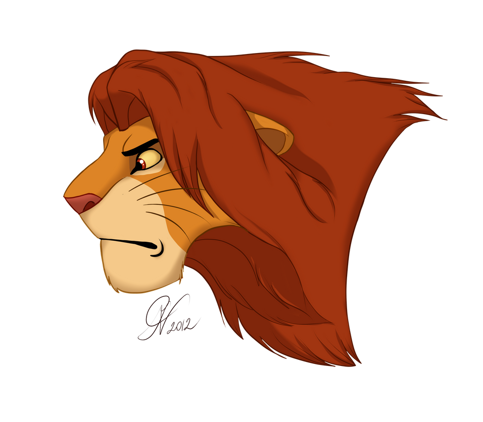 Simba: young Adult by CarteNoire on DeviantArt