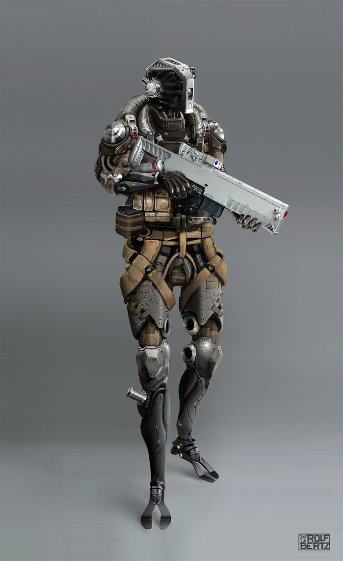 Infantery Mech by Rofelrolf