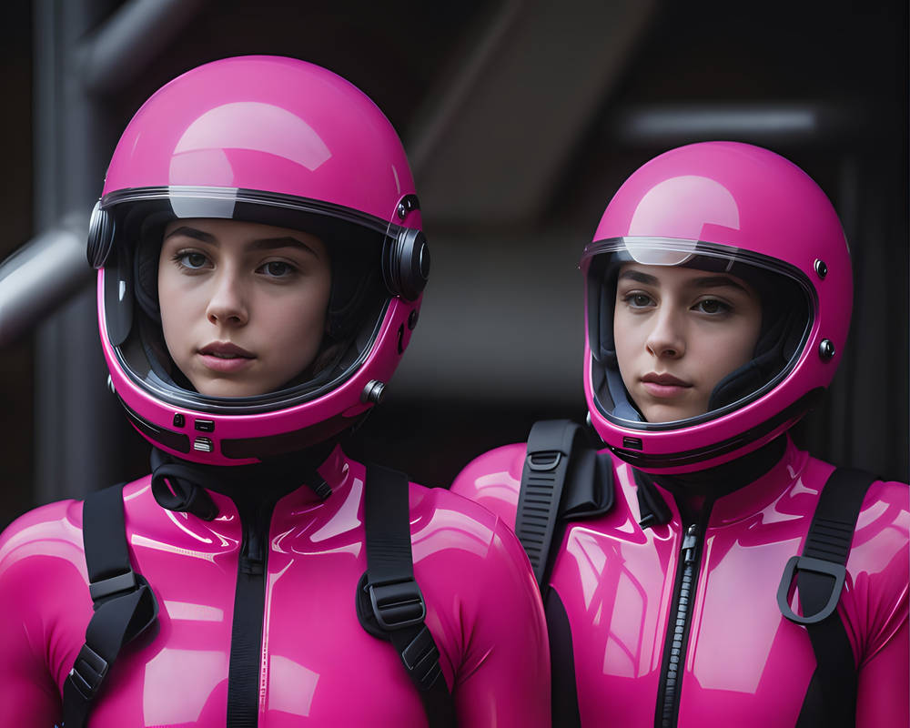 Riley and Friend - Pink rubber explorer by Chris-C84 on DeviantArt