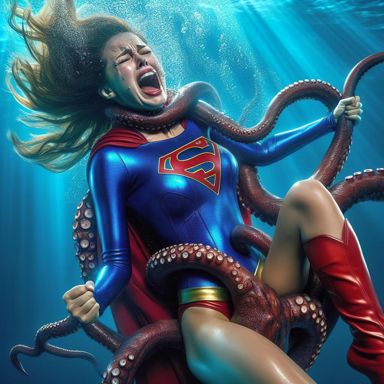 Boot Grab Deviantart Supergirl - Helpless 29 - Crotch grab! by Chris-C84 on DeviantArt
