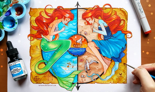+Little Mermaid - The Land and The Sea+