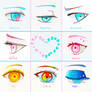 +Eye Expressions Sheet 3+