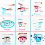 +Eye Expressions Sheet 4 +