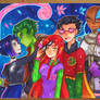 +Teen Titans - Autumn Walk+