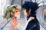 +Luna and Noctis - Stand by Me+ by larienne