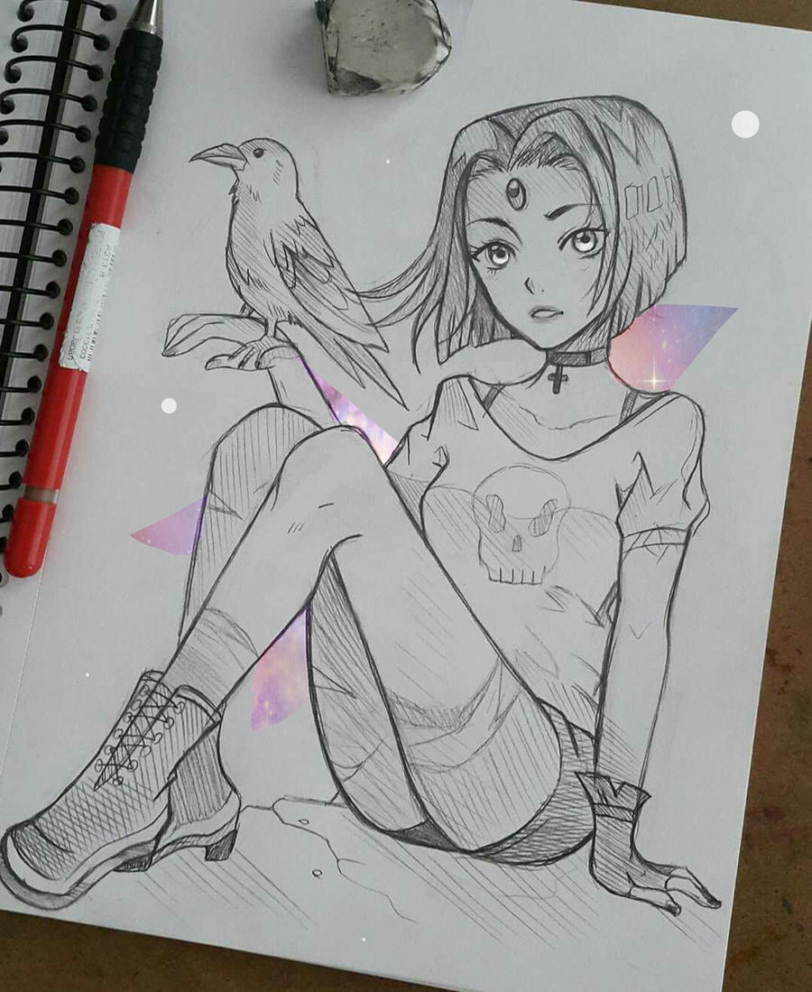 +Casual Raven+ by larienne on DeviantArt