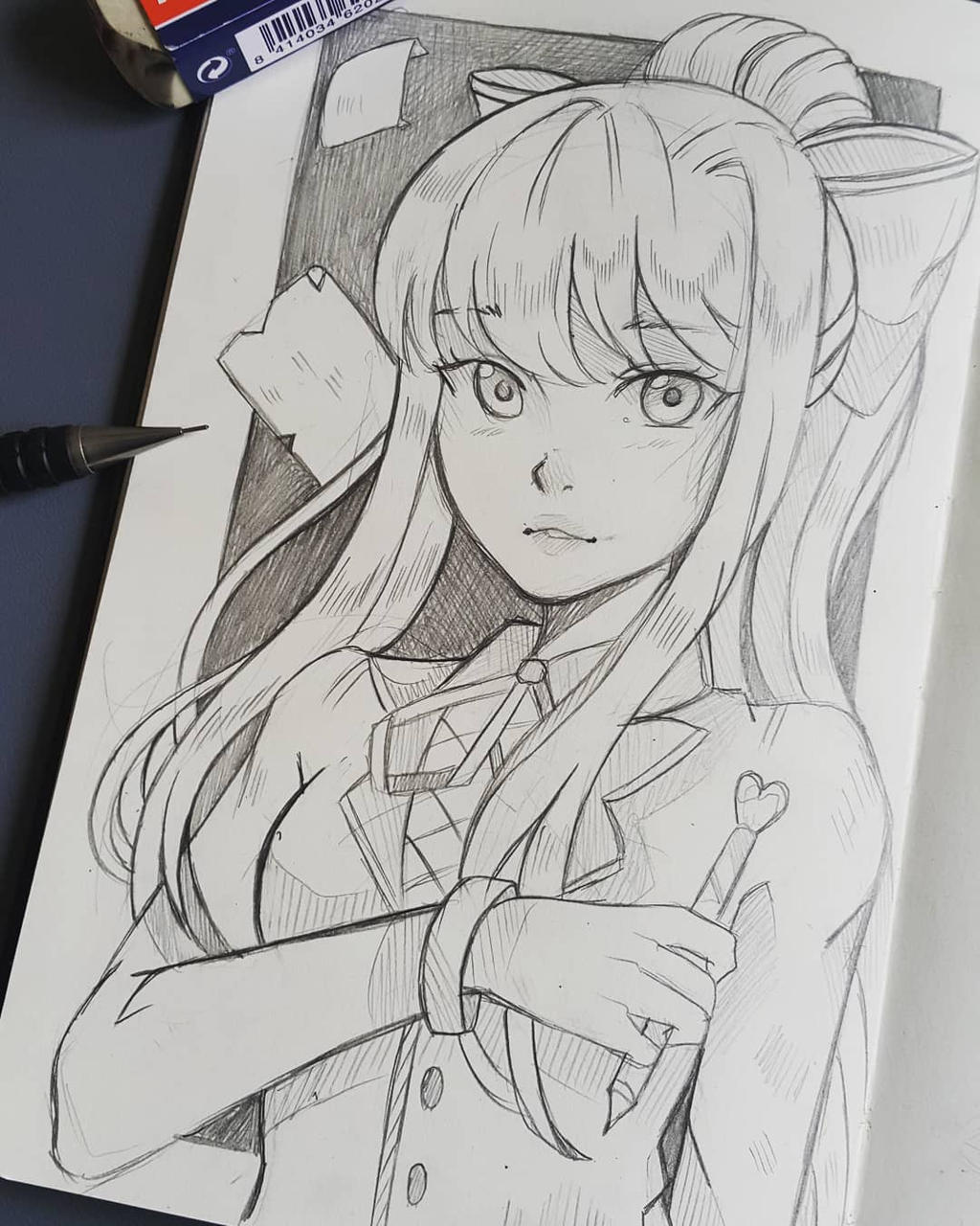 Just Monika by larienne