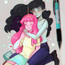 Marceline and Bubblegum