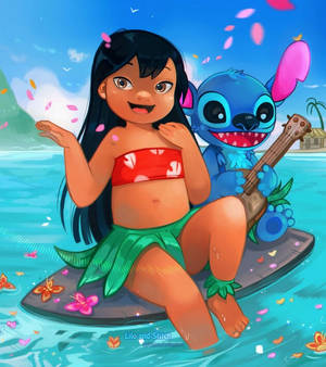 Lilo and Stitch close up