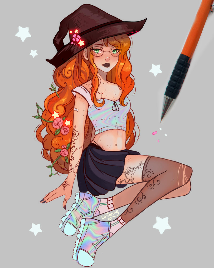 Ginger Witch by larienne