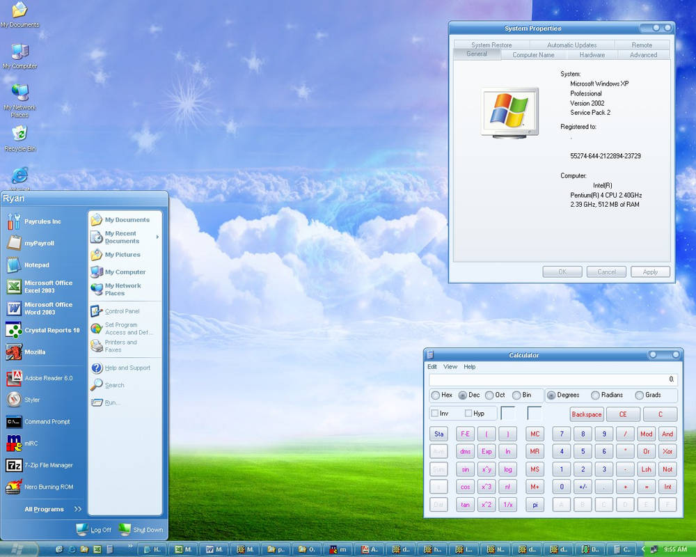 Windows XP at the office by Huggs on DeviantArt