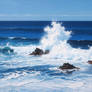 'Splashing Waves'