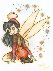 Autumn fairy