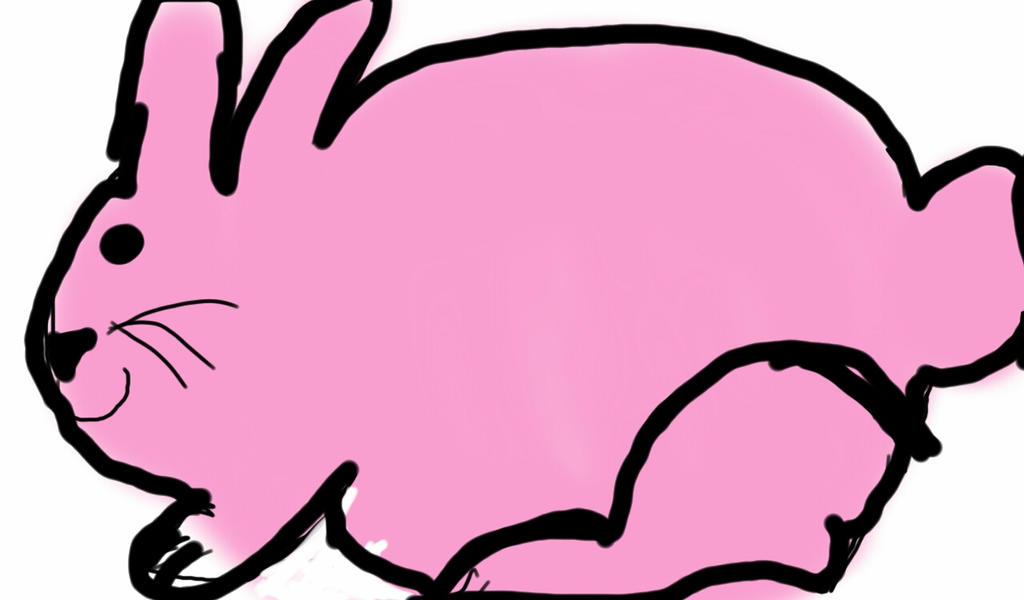pink bunny by ccbear94 on DeviantArt