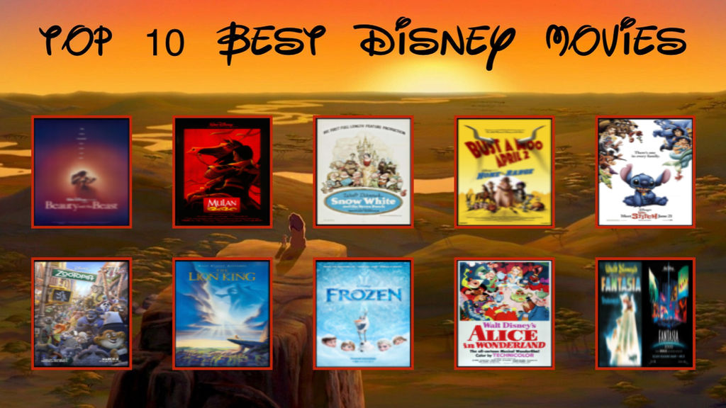 My Top 10 Best Disney Movies By DaniellatheDisneyFan On DeviantArt My top 10 best disney movies by daniellathedisneyfan on deviantart