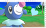 Popplio Stamp