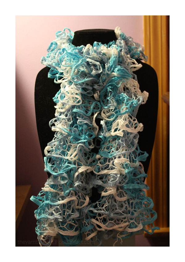 starbella scarf ~ seabreeze