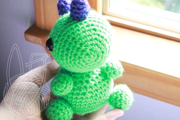 Melvin The Green Dinosaur - For Sale On Etsy