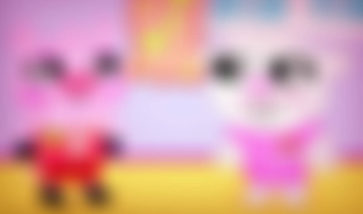 Peppa and Suzy in HTF Artstyle by UnReone on DeviantArt