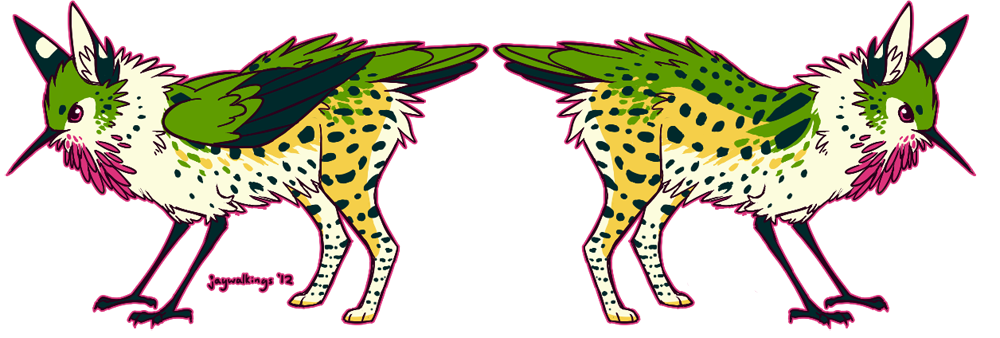 design trade- hummingbird/serval gryphon