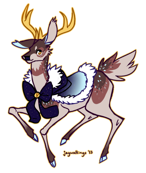 design exchange- winter deer