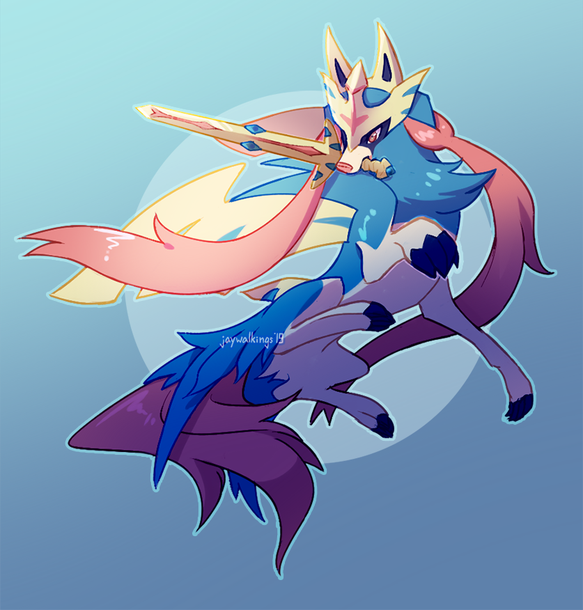 ZACIAN by Ronkeyroo on DeviantArt