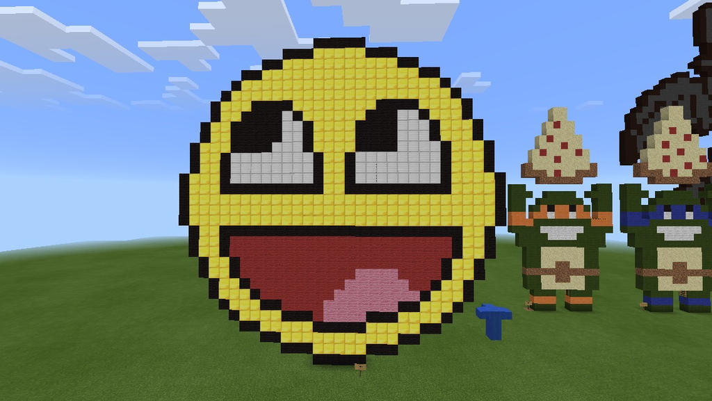 Minecraft: Smiley guy by JackBirmano on DeviantArt