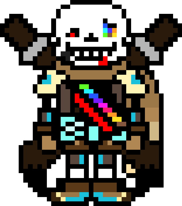 Pixilart - Ink Sans Phase 2 by Rninja101