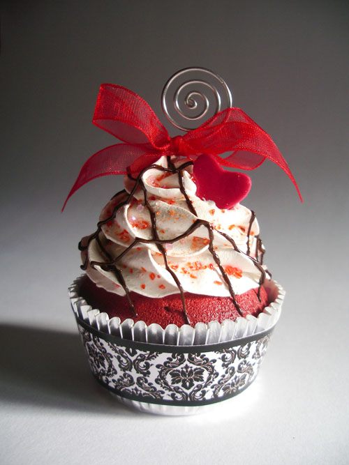 Red Velvet Faux Cupcake - 01