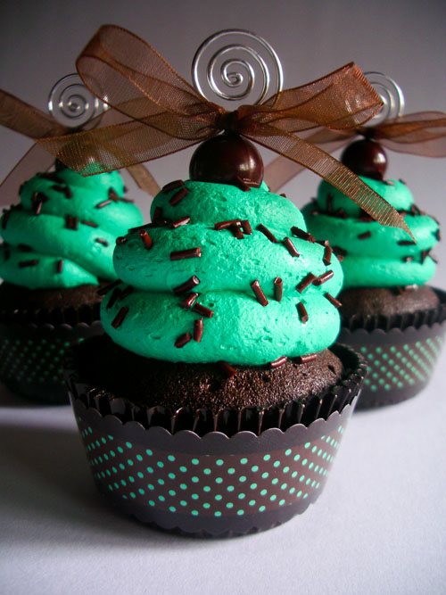 Choco-Mint Faux Cupcake - 01