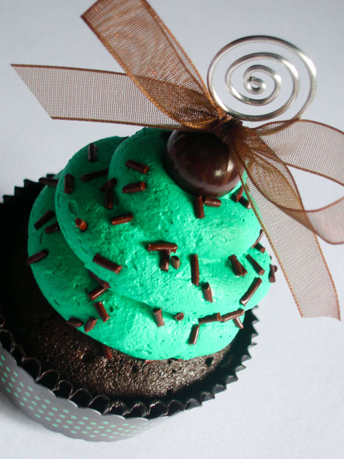 Choco-Mint Faux Cupcake - 02