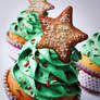 Xmas Tree Faux Cupcake 02