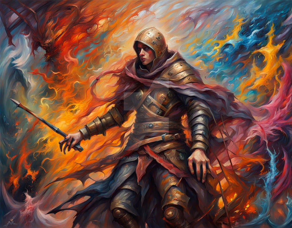 Musteval Wizard Medieval Wizard in a Storm of Color 283 by LordBaronSolo on DeviantArt