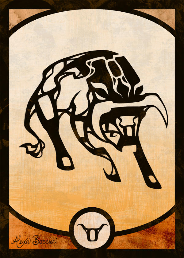 Zodiac Tribal - Taurus by Talianora on DeviantArt