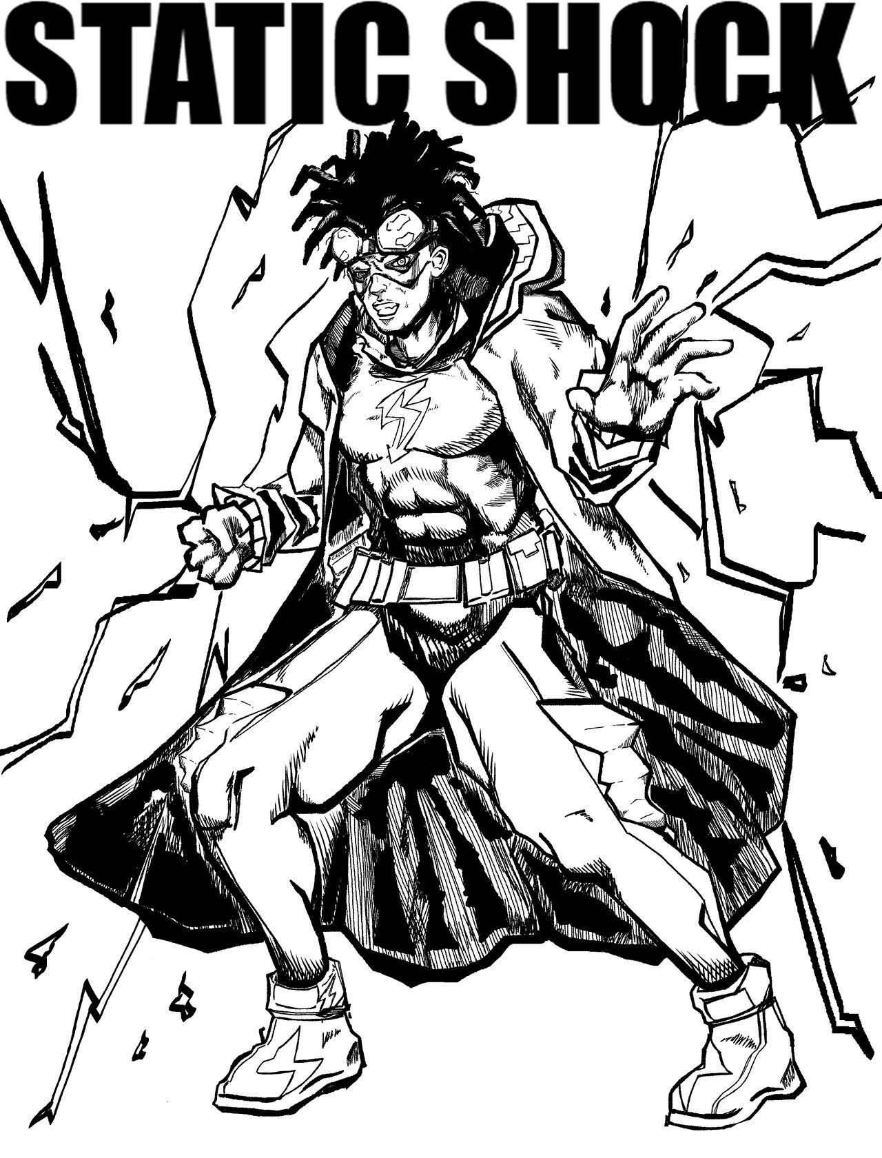 Static Deviantart Static Shock by thundah24 on DeviantArt