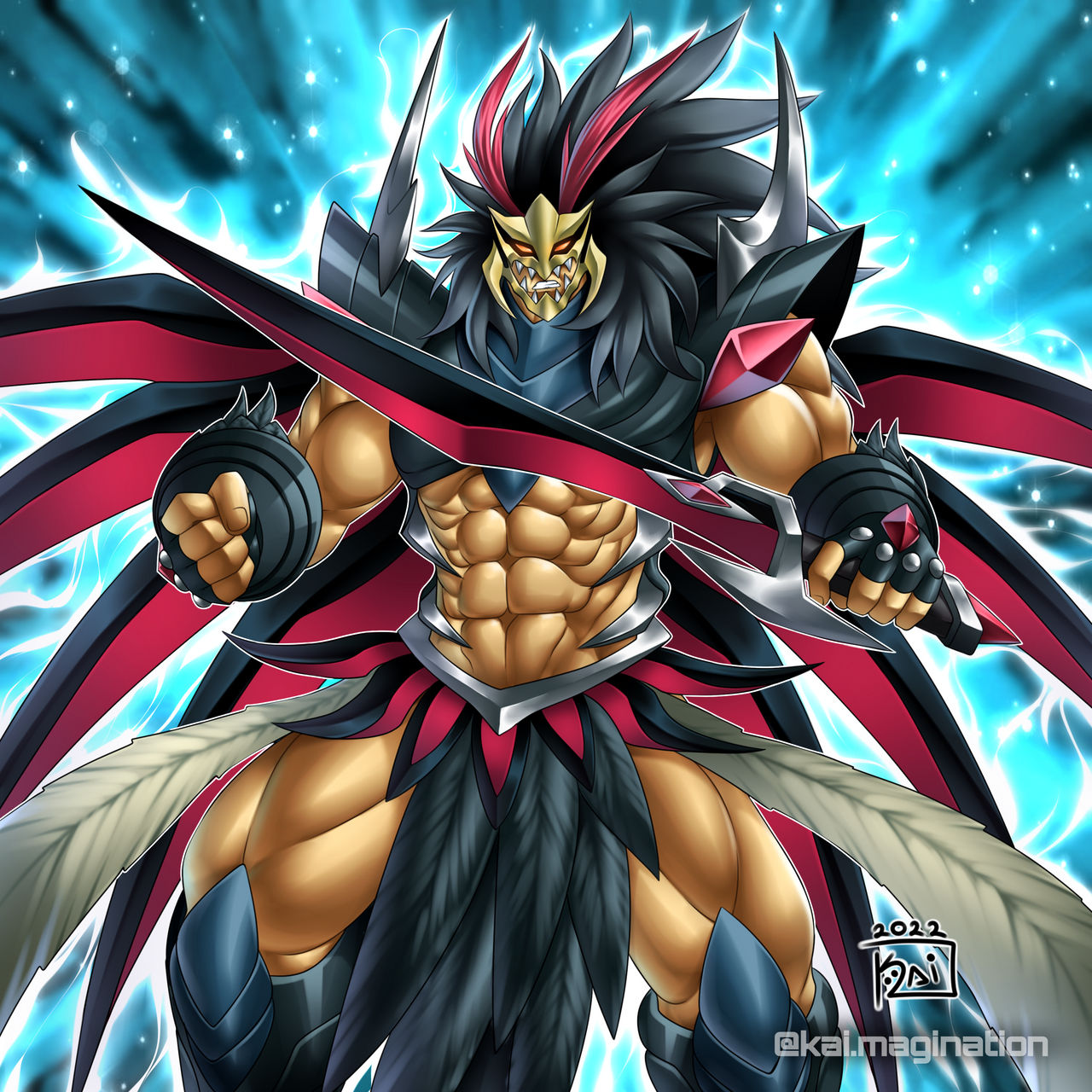 Gilford The Black Winged Warrior (Commission) by KAImagination2500 on ...