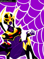 Tegaki: Blackarachnia