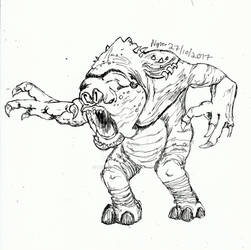 Rancor _Inktober Day 27