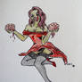 Zombie Pinup