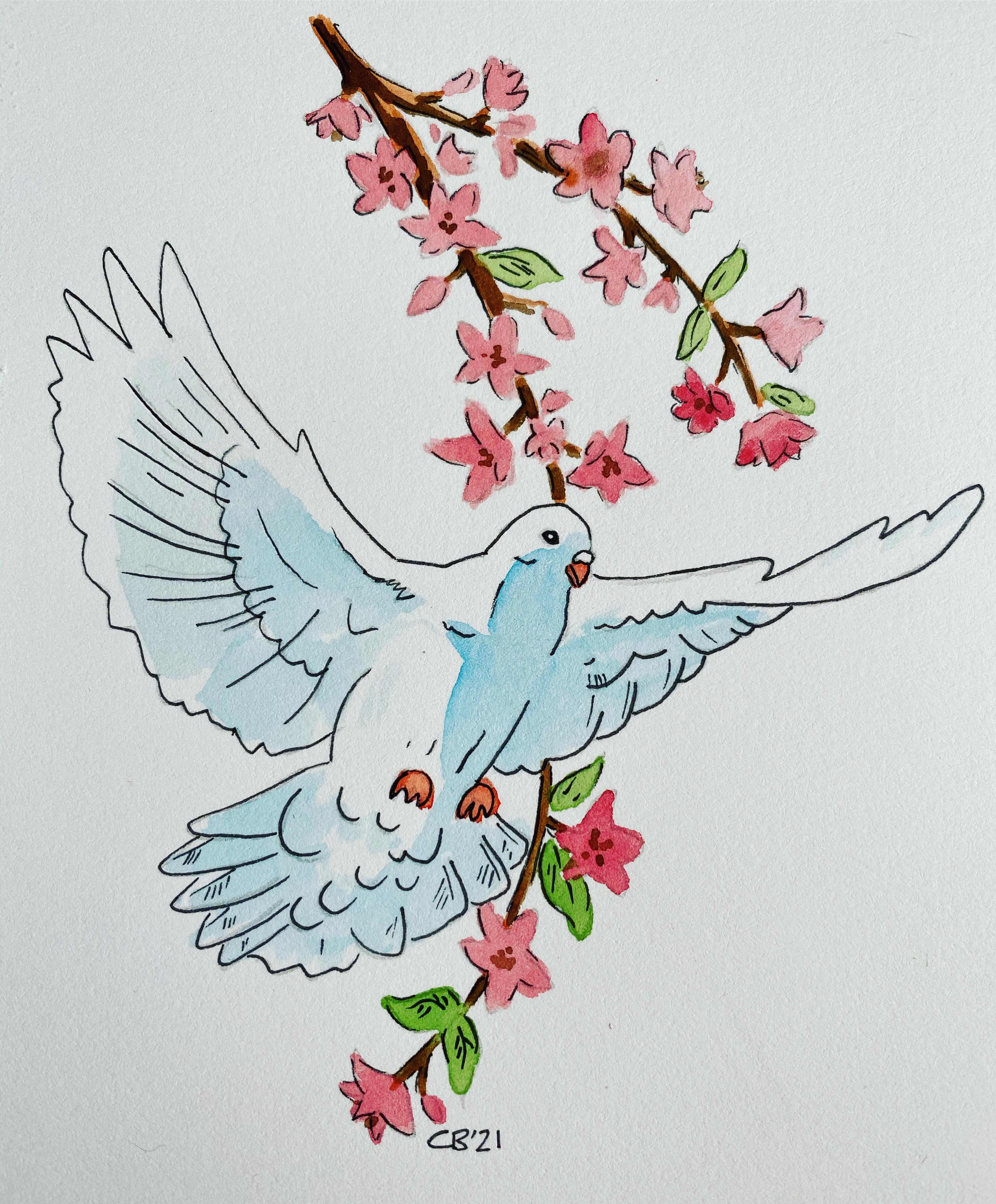 Dove Tat Color Mock-up 