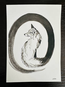 Fox Enso Tattoo