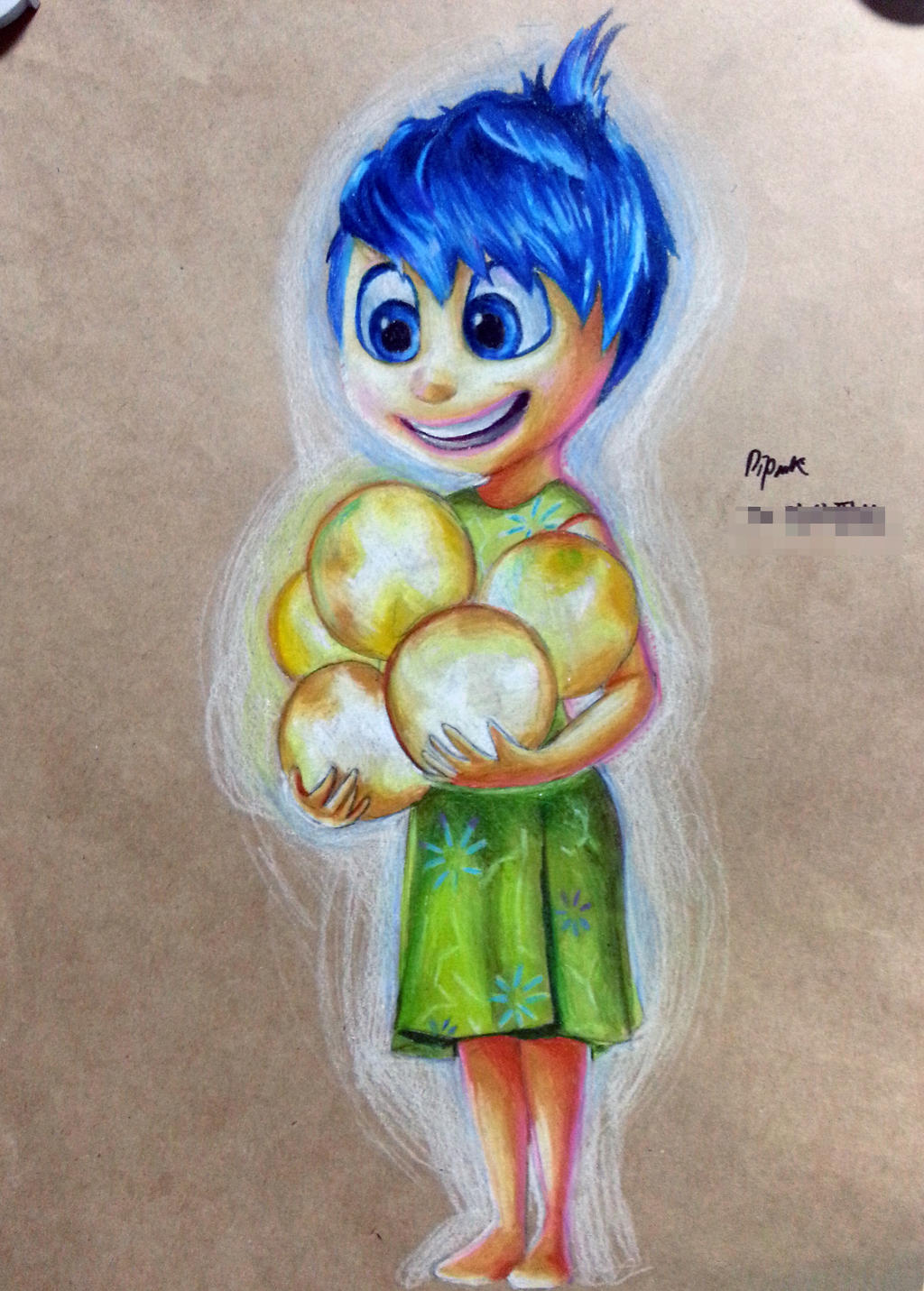 Inside Out Joy Fan Art With Color Pencil By KR Dipark On DeviantArt inside-out-joy-fan-art-with-color-pencil-by-kr-dipark-on-deviantart