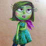 inside out disgust fan art