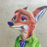 Zootopia Fan art Nick Wilde