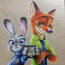 zootopia fan art Judy / Nick