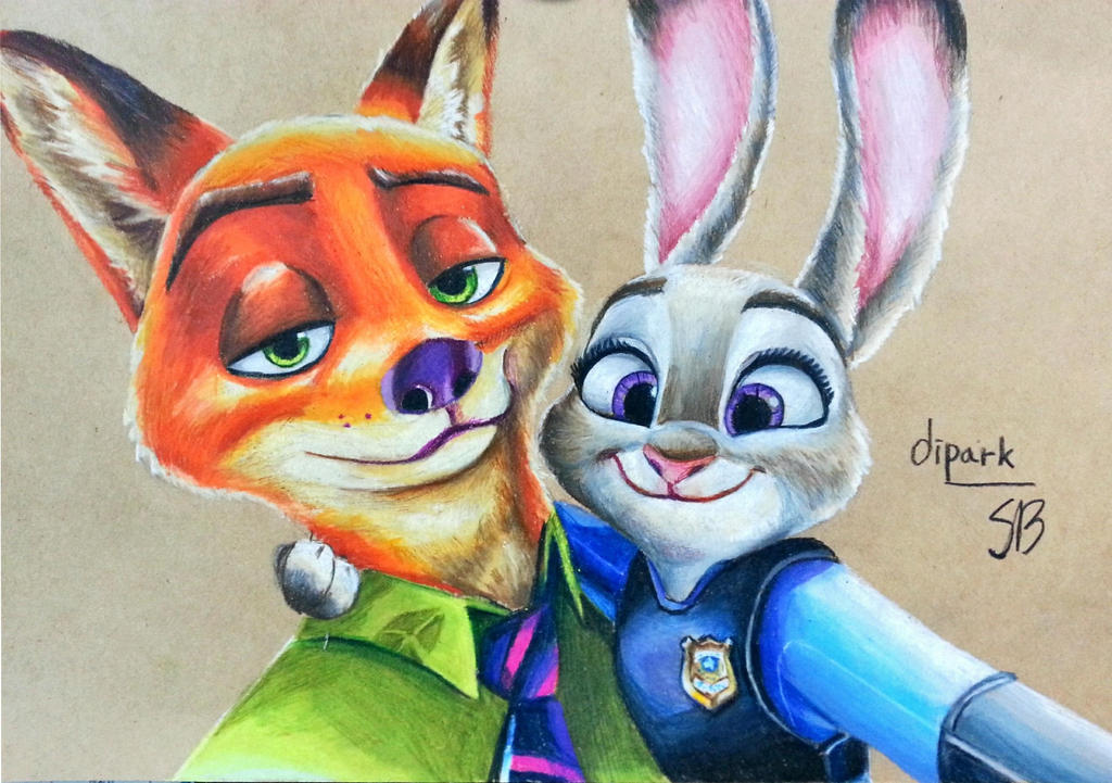 Zootopia Fan art JudyHopps / Nick Wilde