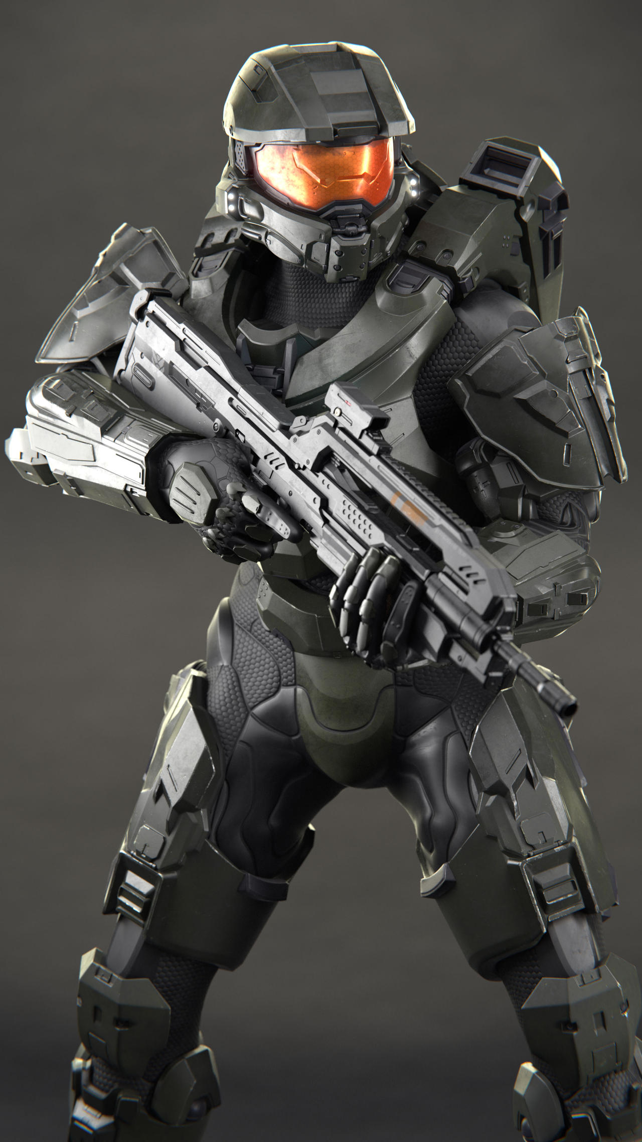 Halo 4 10th Anniversary Master Chief Model by masterj2001 on DeviantArt